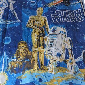 Twin Size Vintage 1977 Star Wars Flat Sheet